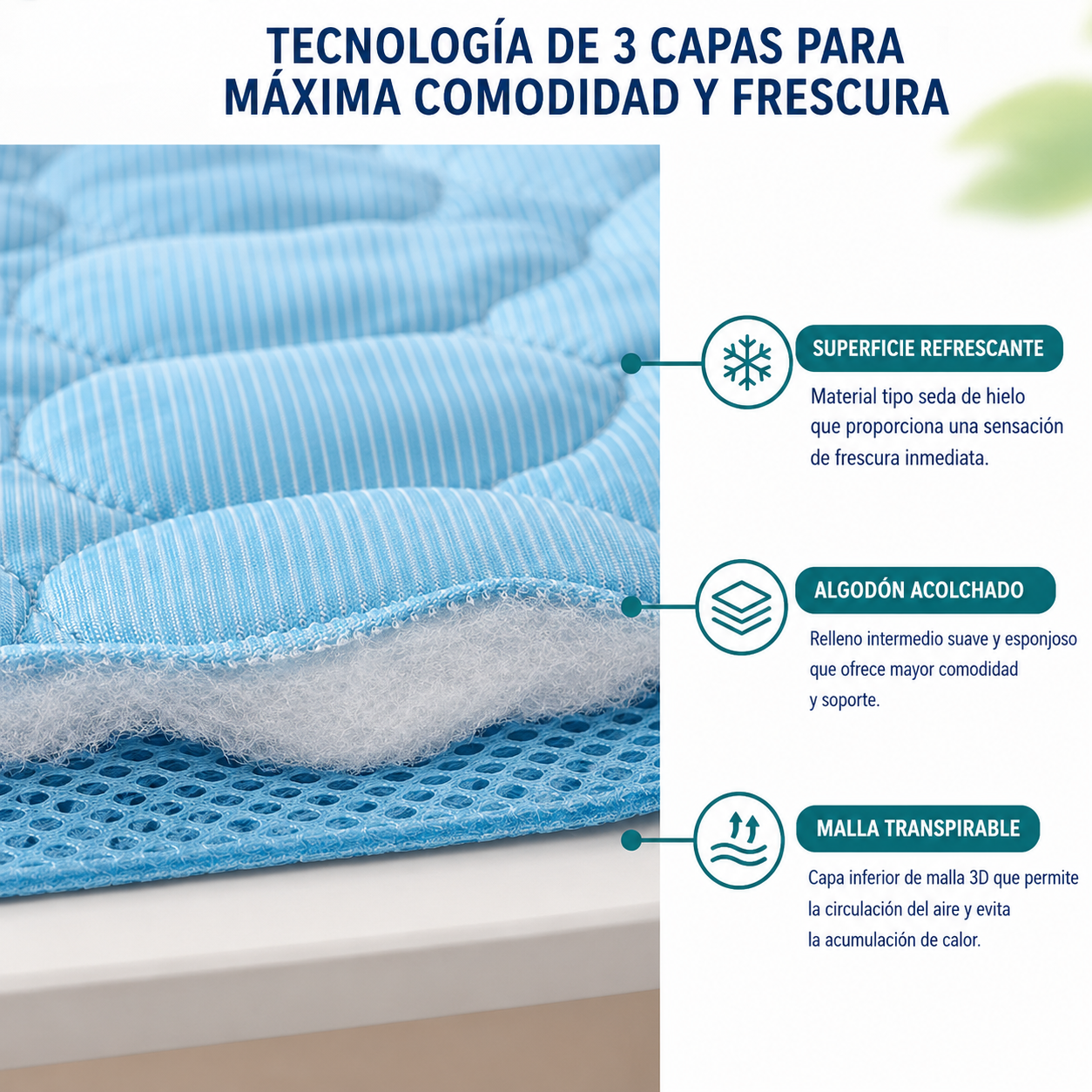 ❄️ Alfombrilla Refrescante