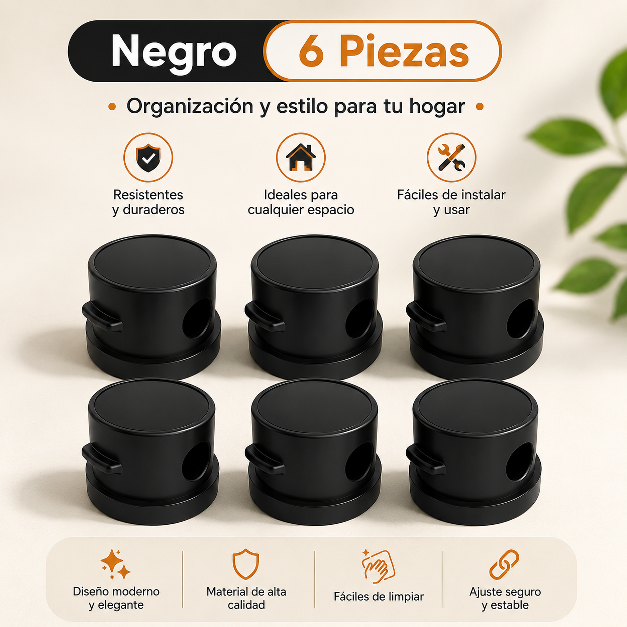 Organizador Magnético de Cables 360°