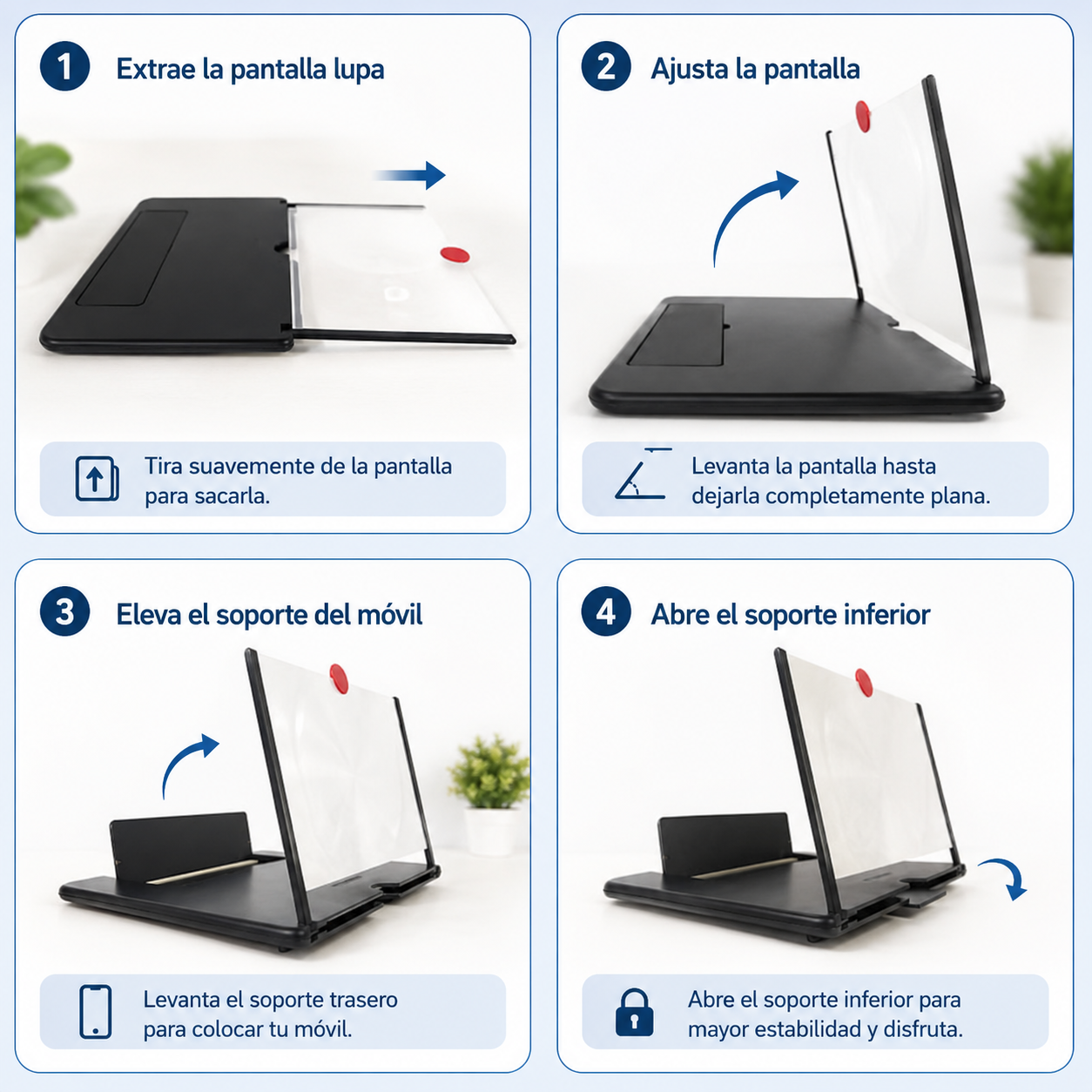 Amplificador de Pantalla HD para Móvil