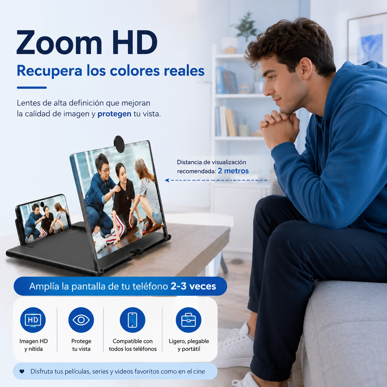 Amplificador de Pantalla HD 12"