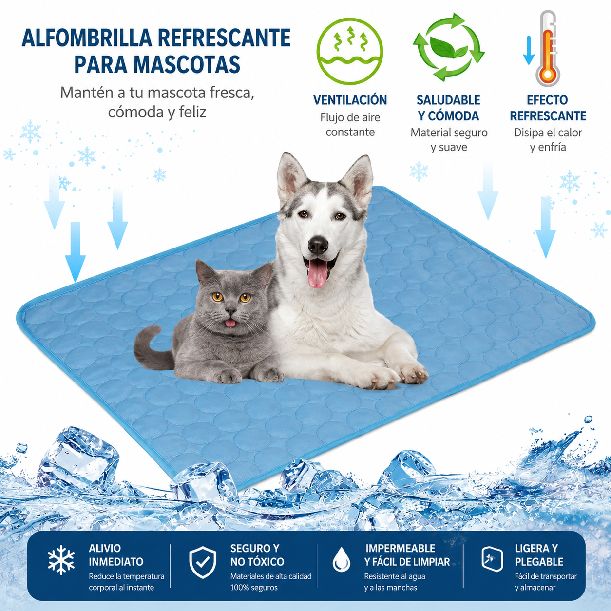 ❄️ Alfombrilla Refrescante